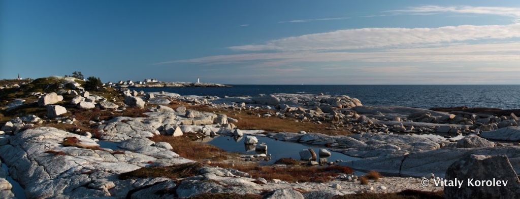 Peggy's cove rocky wilderness